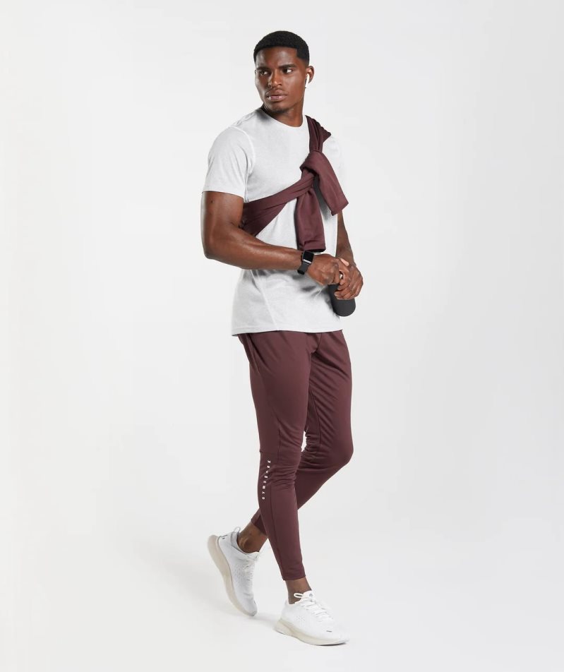 Men's Gymshark Sport Jogger Burgundy | NZ 3ZVTEW